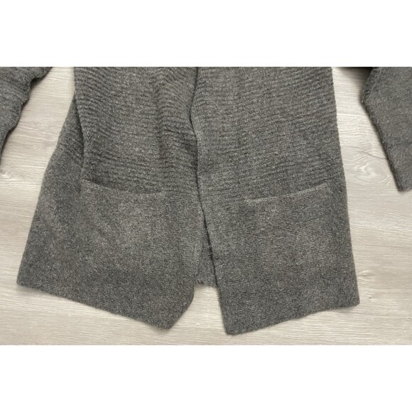 Old Navy Cardigan Women Brown Taupe Pockets Open Sweater Cozy Classic Medium - Picture 4 of 7